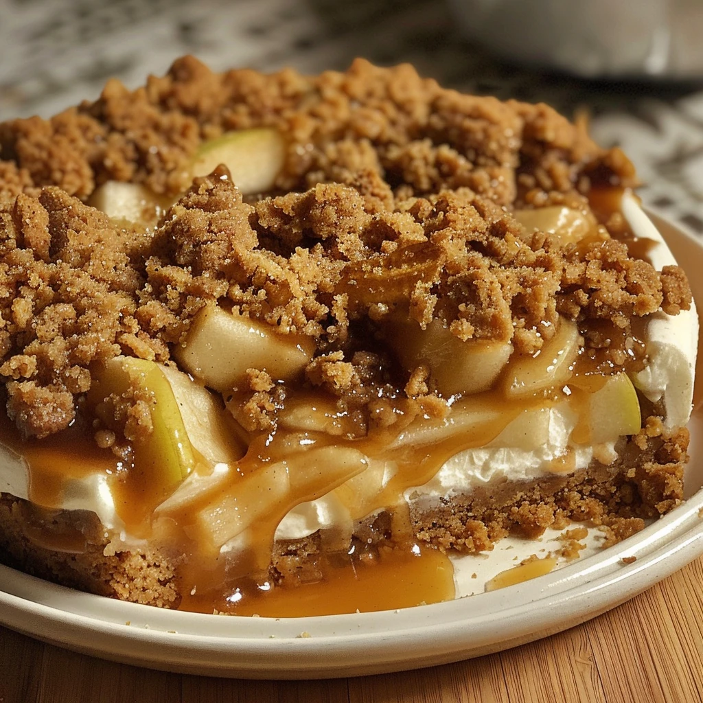 How to Make No bake Apple pie cheesecake