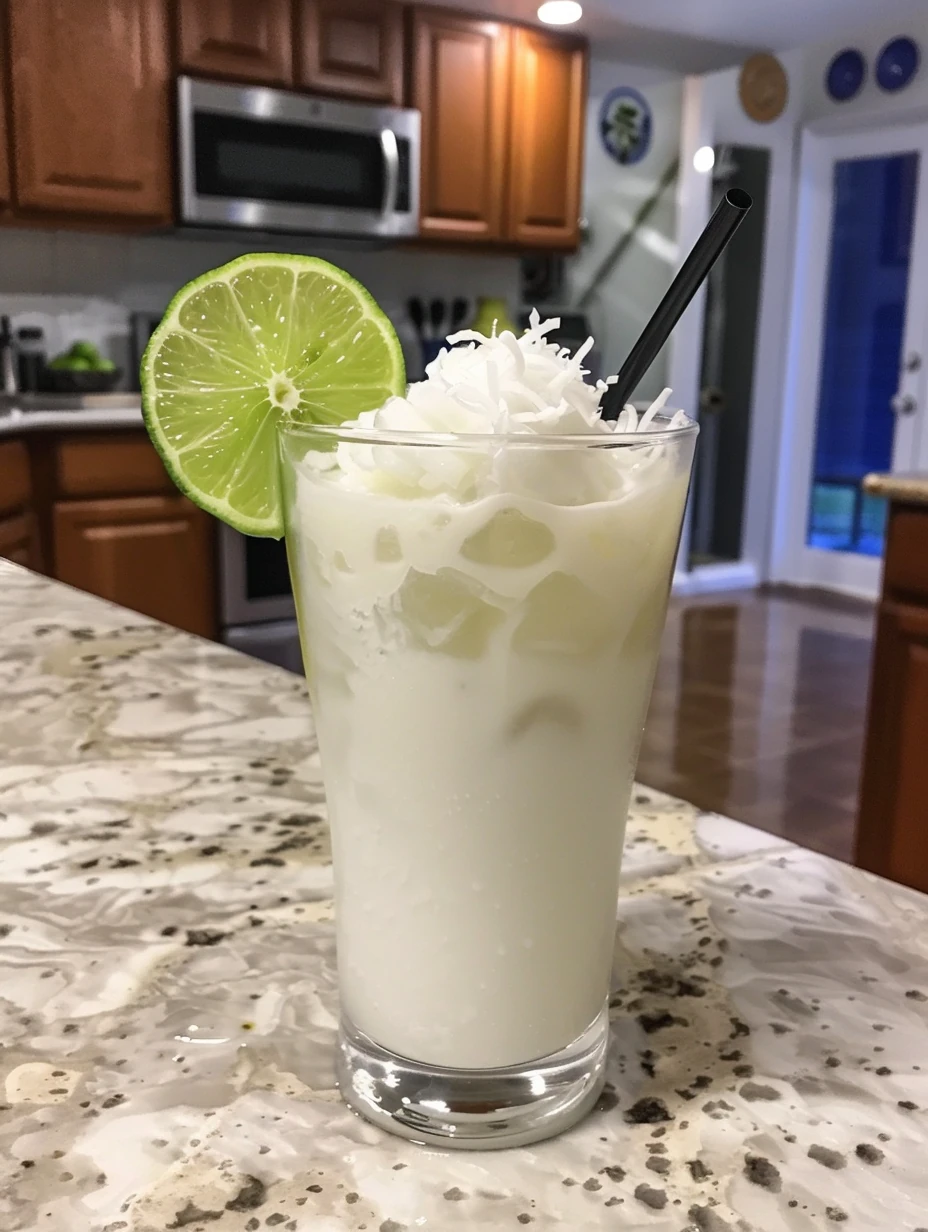 How to Make Colombian Coconut Limeade (Limonada de Coco)
