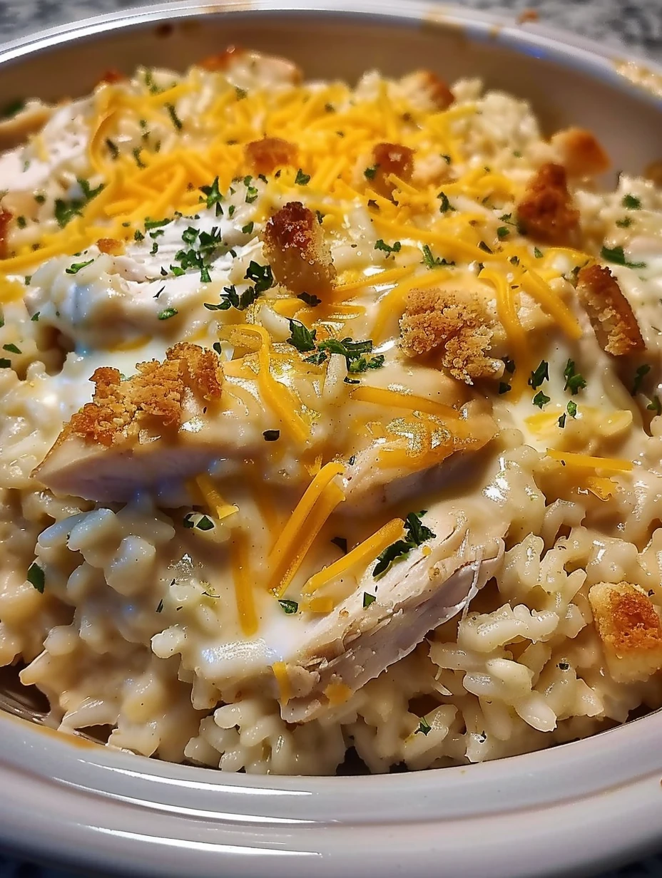 How to Make Creamy Chicken & Rice Casserole Delight!