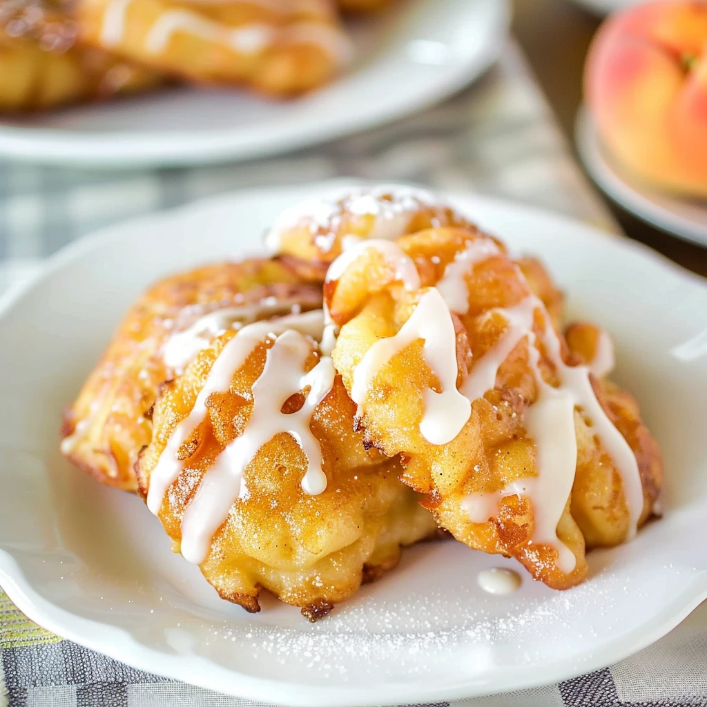 How to Make Delicious Fresh Peach Fritters
