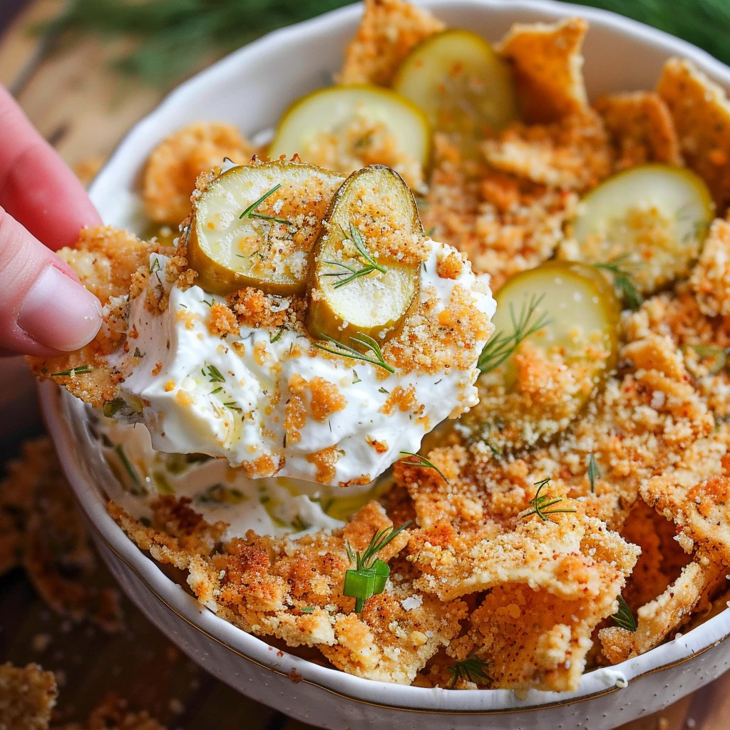 How to Make Fried Pickle Dip