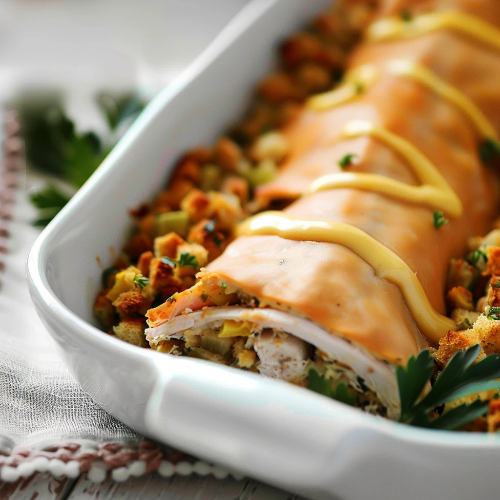 How to Make Turkey and Stuffing Roll Ups