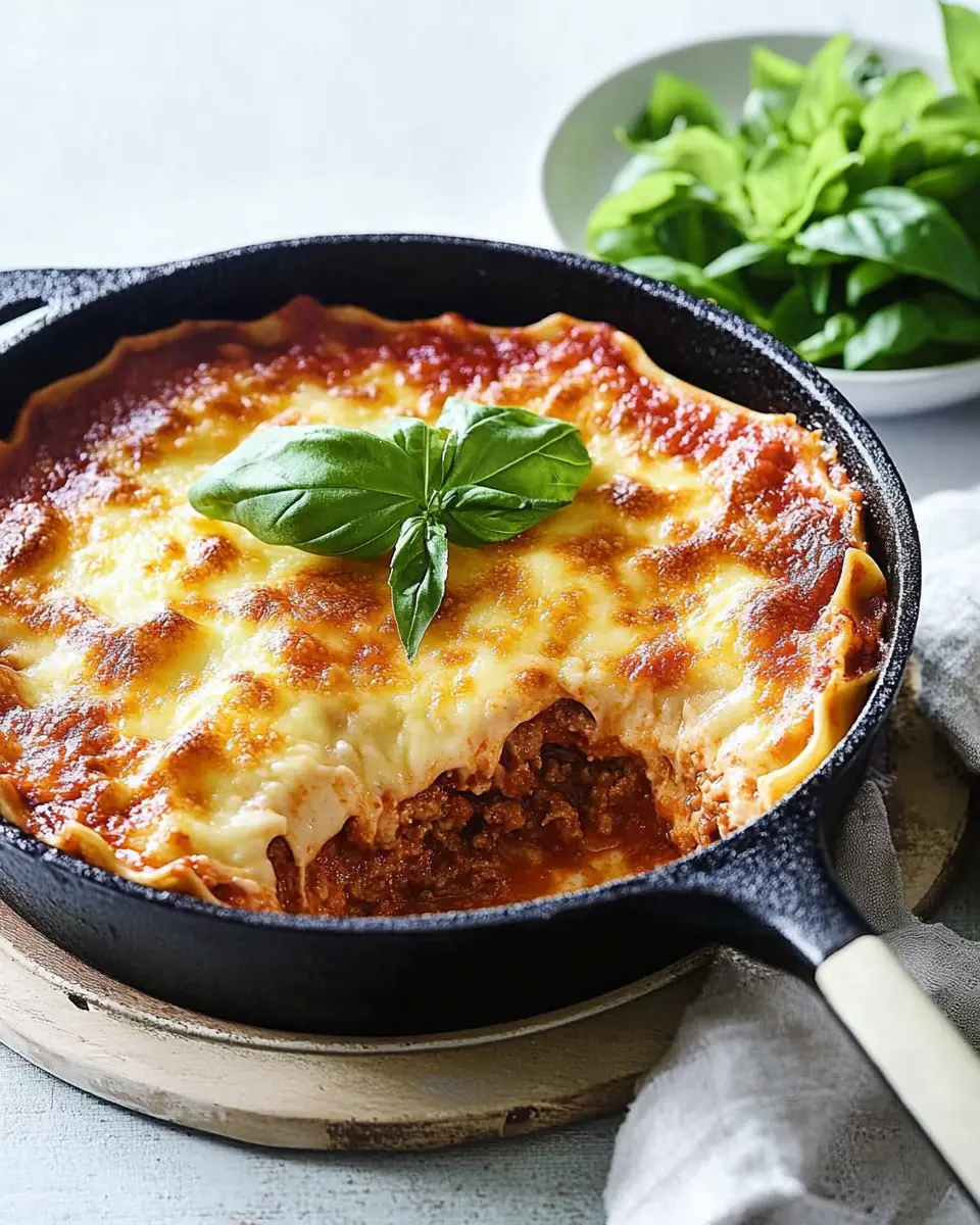 Simple skillet pork lasagne First Image First Image