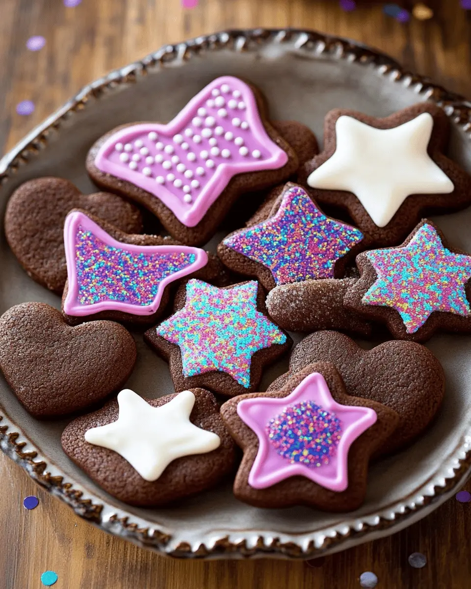 My Best Chocolate Sugar Cookies First Image First Image