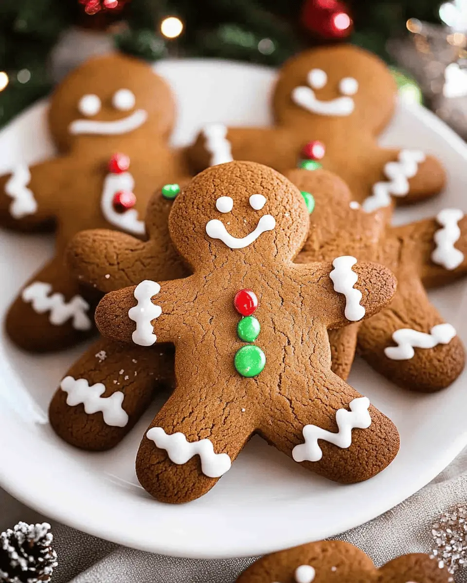 Gingerbread Men First Image First Image