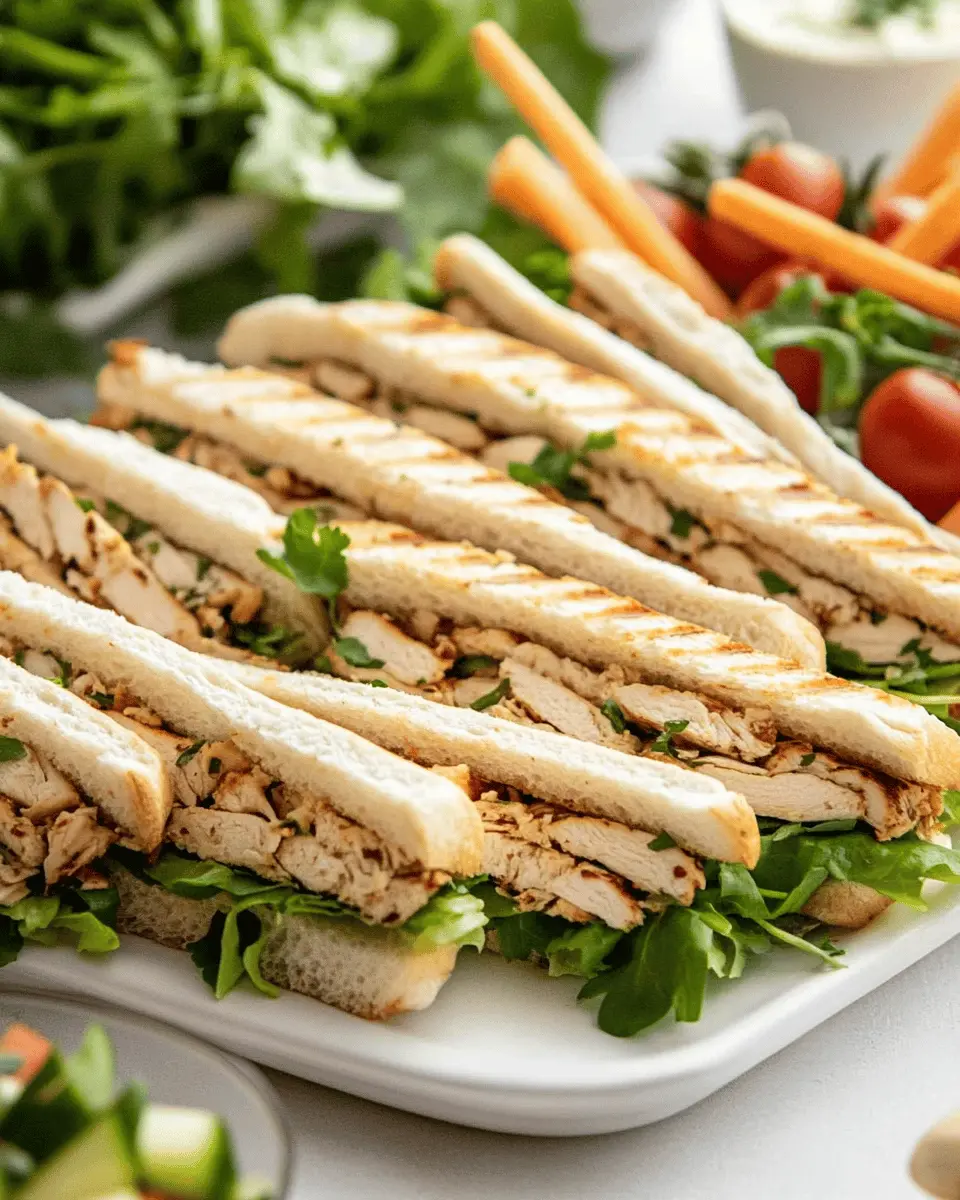 Chicken sandwiches – gatherings, picnics, lunches! First Image First Image