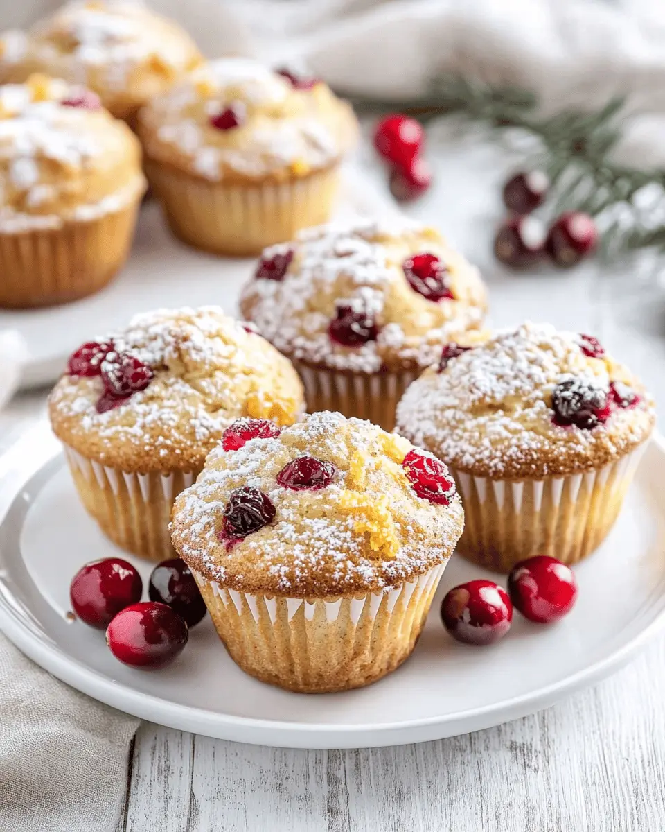Cranberry Orange Coffee Cake Muffins First Image First Image