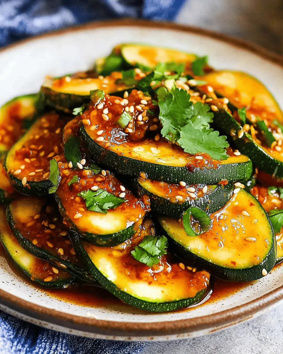 Spicy Asian Zucchini First Image First Image