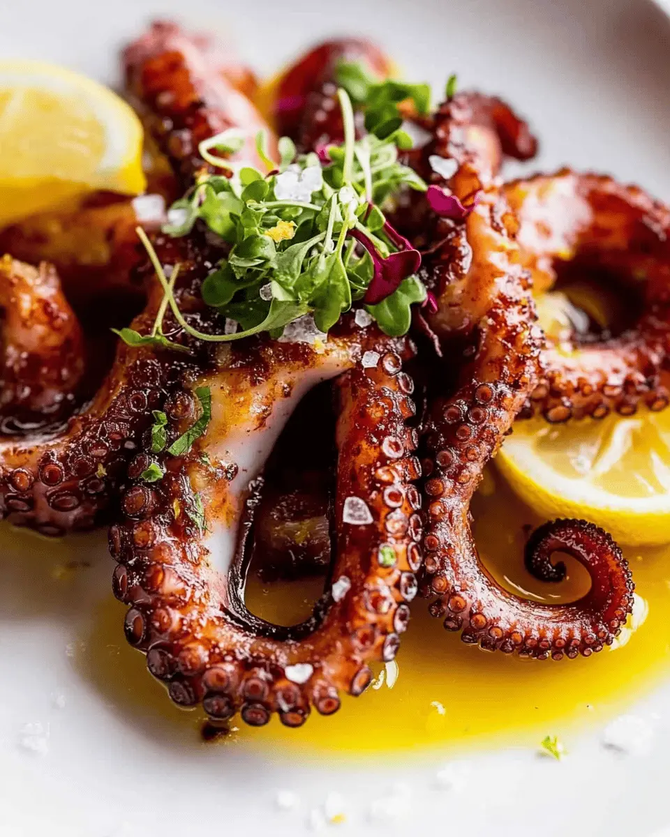 Crispy marinated baby octopus First Image First Image