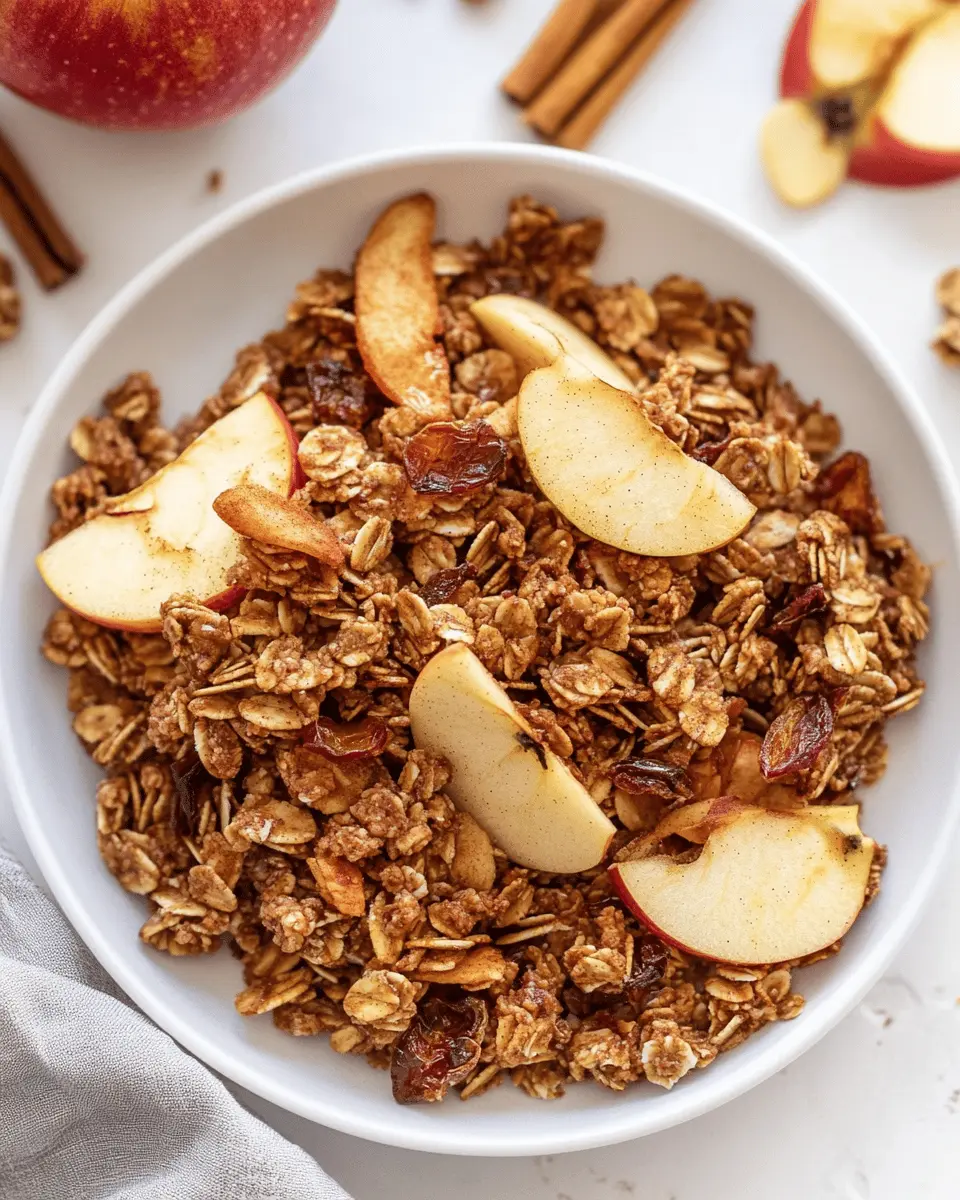 Apple Cider Granola First Image First Image