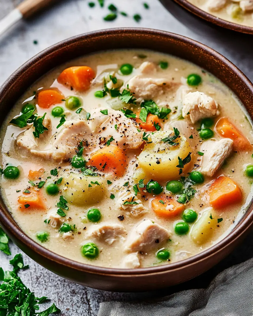 ❄️ Creamy Chicken & Potato Winter Stew First Image First Image