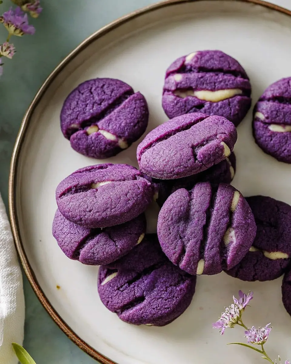 Ube Cookies First Image First Image