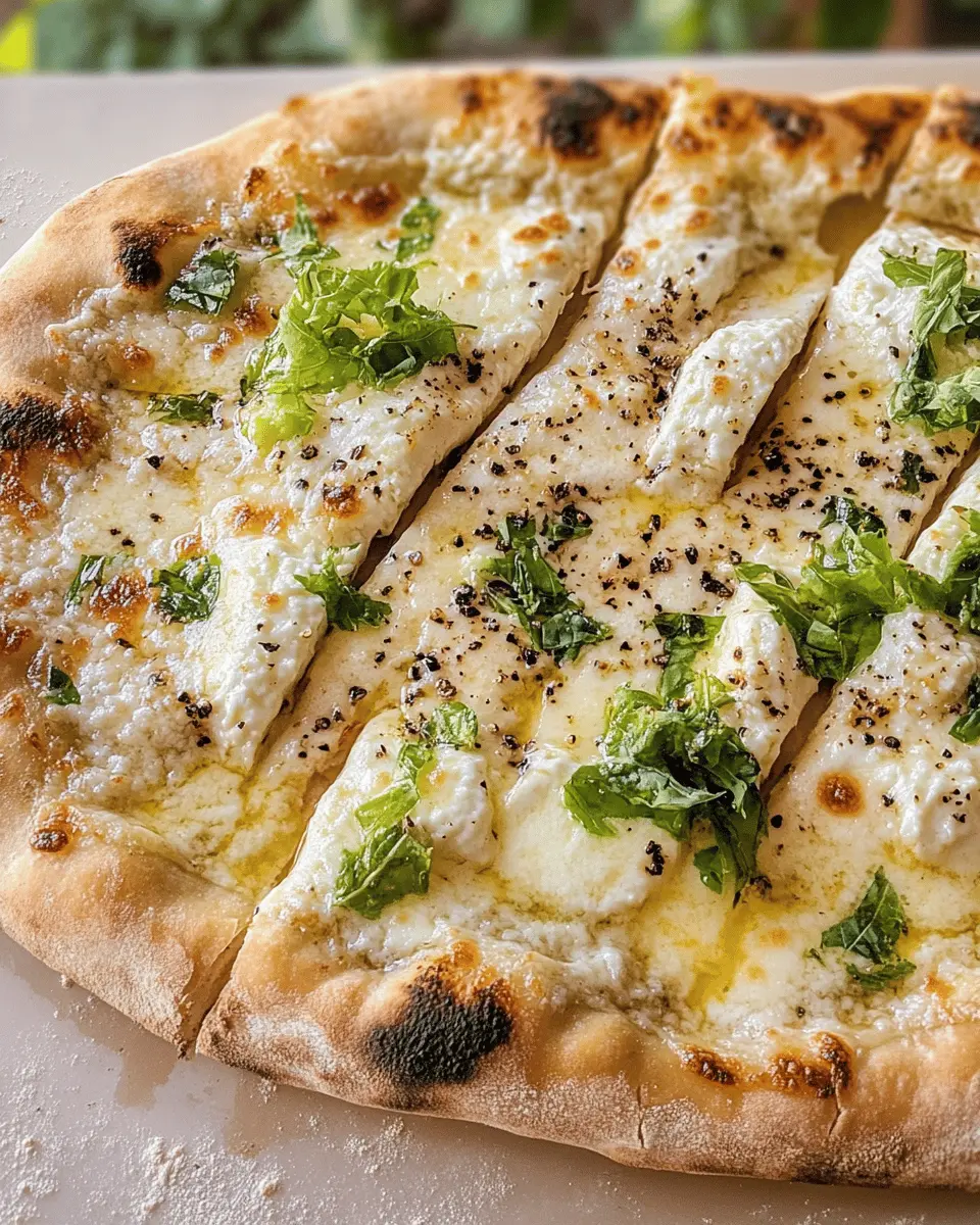 Grilled Cacio e Pepe Pizza First Image First Image
