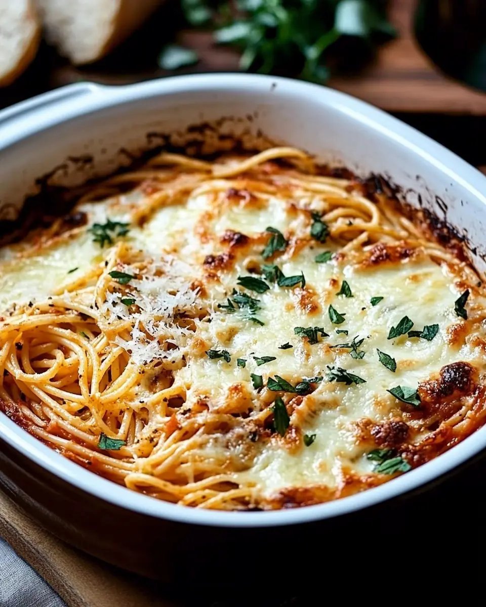 Baked Parmesan Spaghetti First Image
