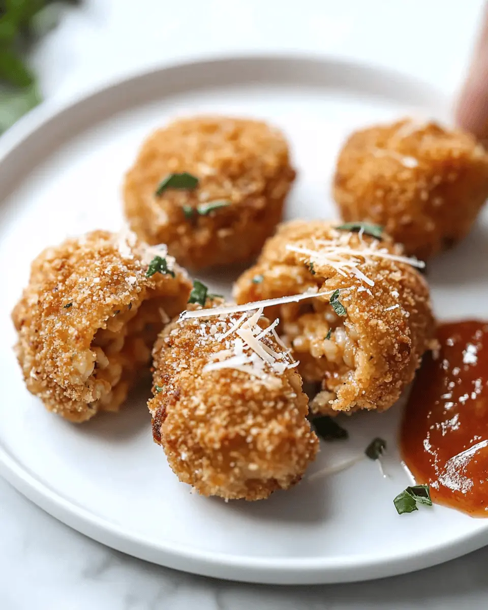 Cheesy Cauliflower Arancini First Image First Image