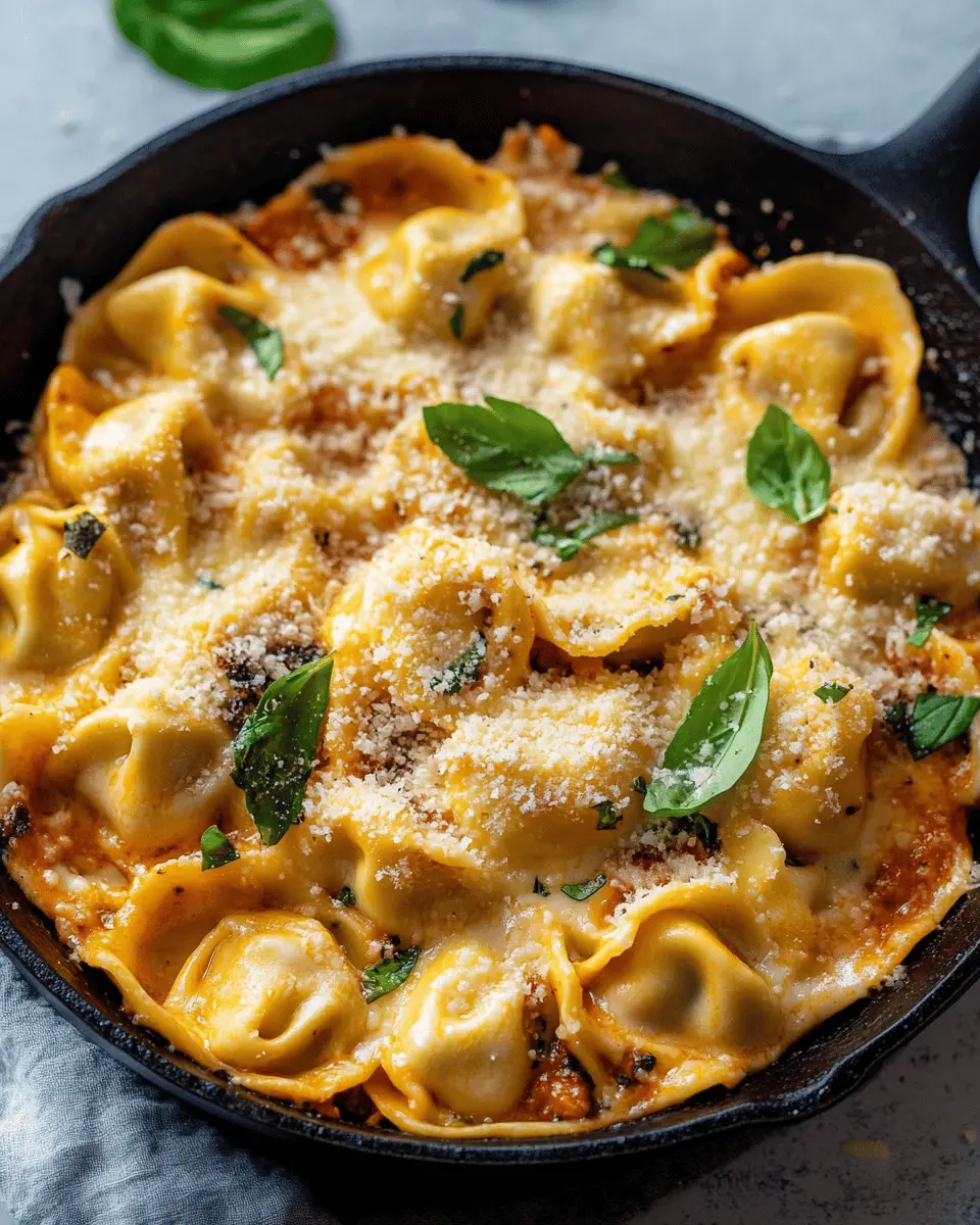 Cheesy Weeknight Tortellini Skillet First Image First Image