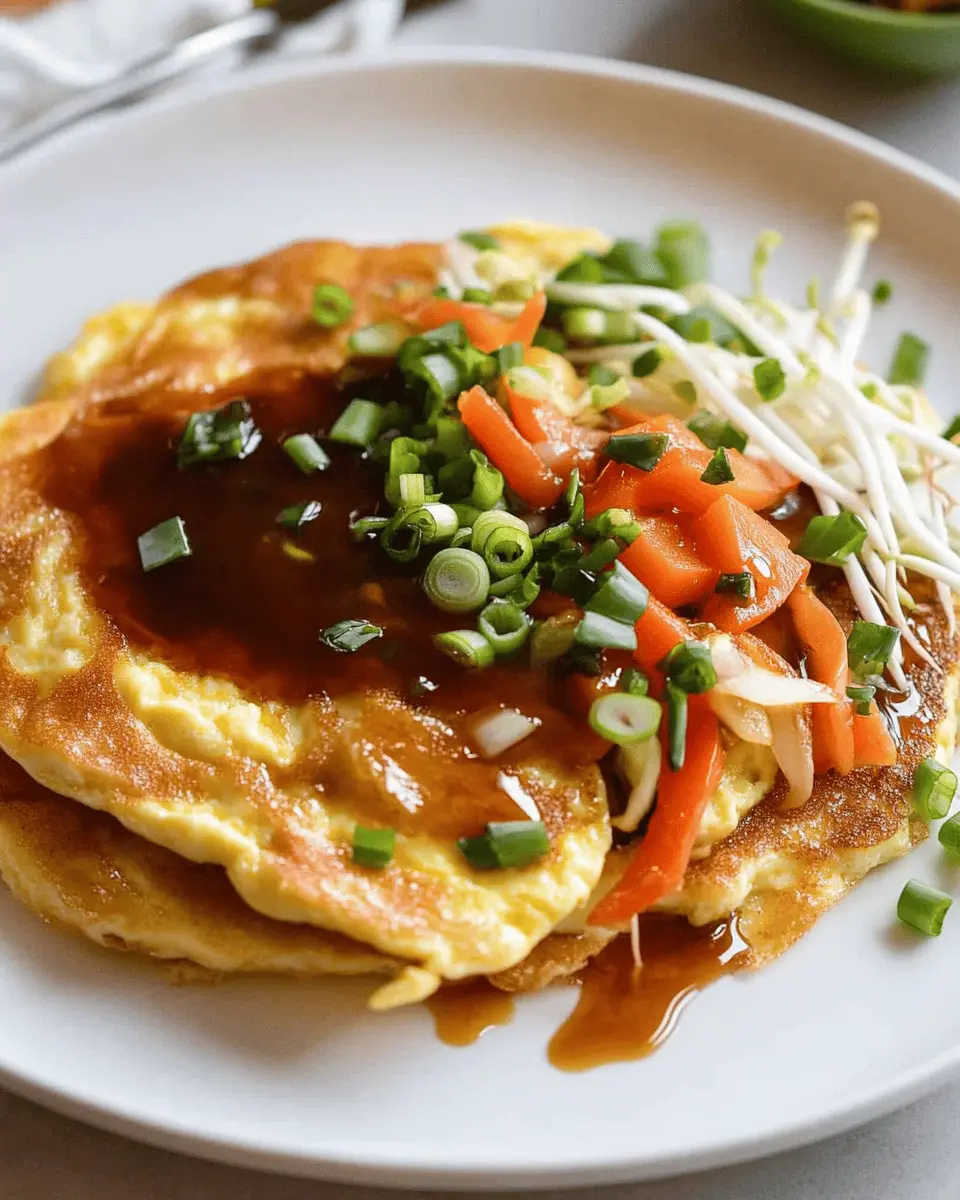 Egg Foo Young (Chinese Omelette) First Image First Image