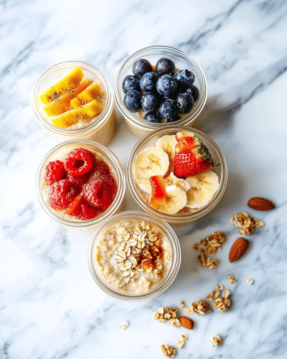 How to Meal Prep Overnight Oats {9 Easy Recipes} First Image First Image