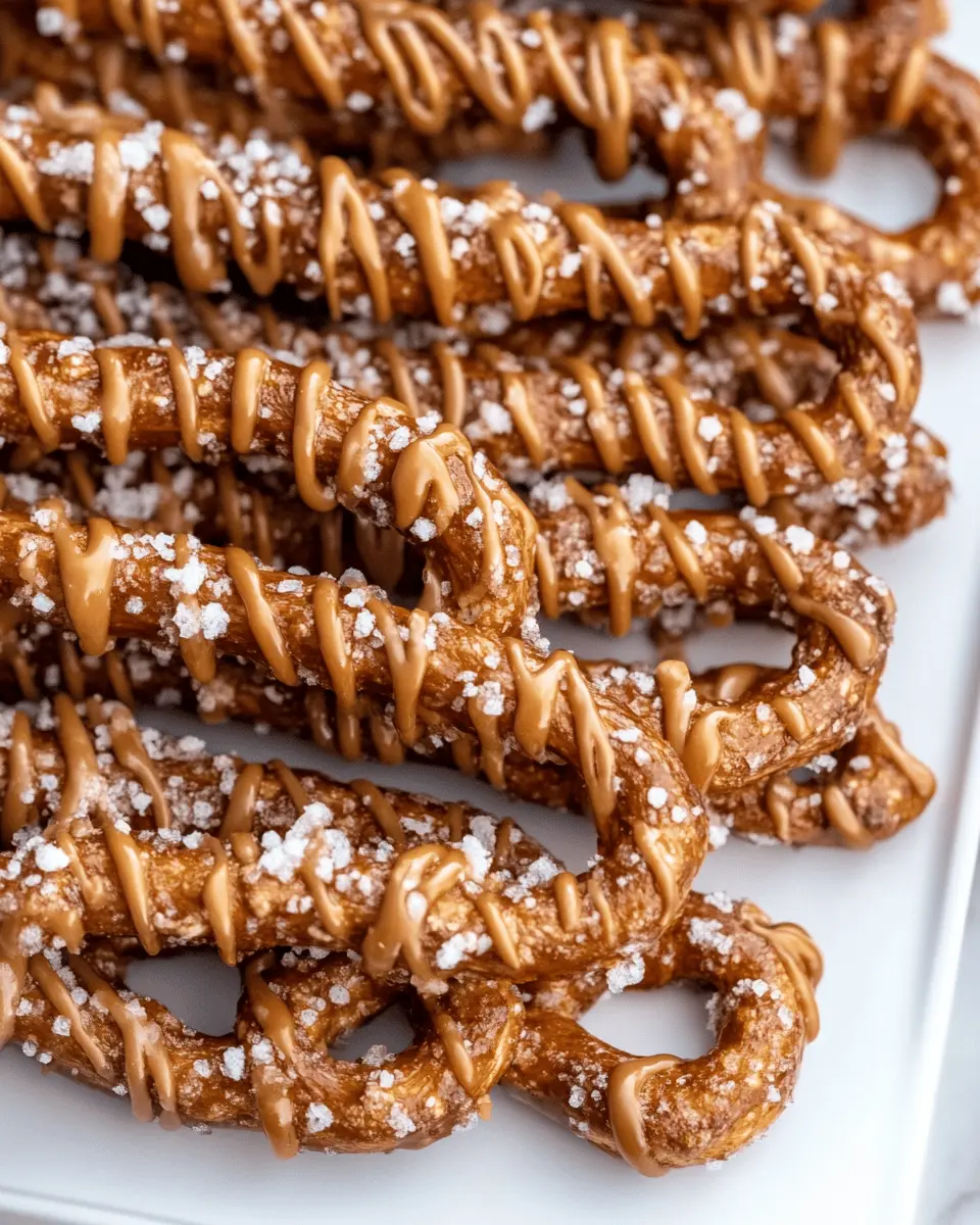 Caramel Pretzels First Image First Image