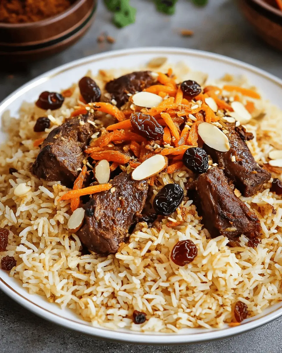 Kabuli Pulao (Afghan Rice) First Image First Image