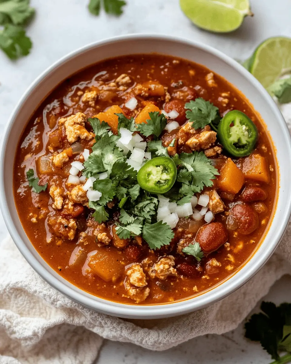 Pumpkin Turkey Chili First Image First Image