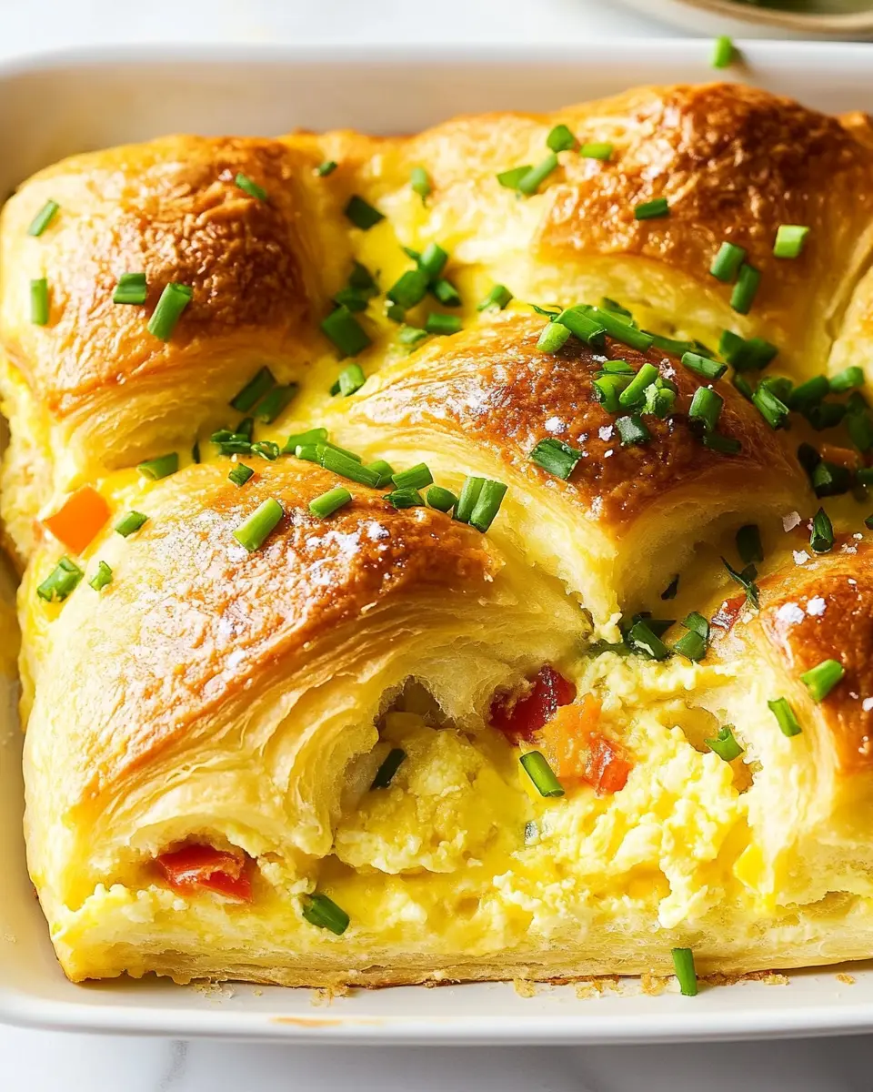 Crescent Roll Breakfast Casserole First Image First Image