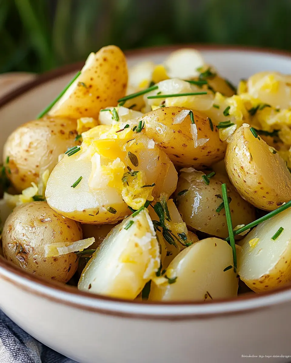 Lemon and Thyme Infused Potato Salad First Image First Image