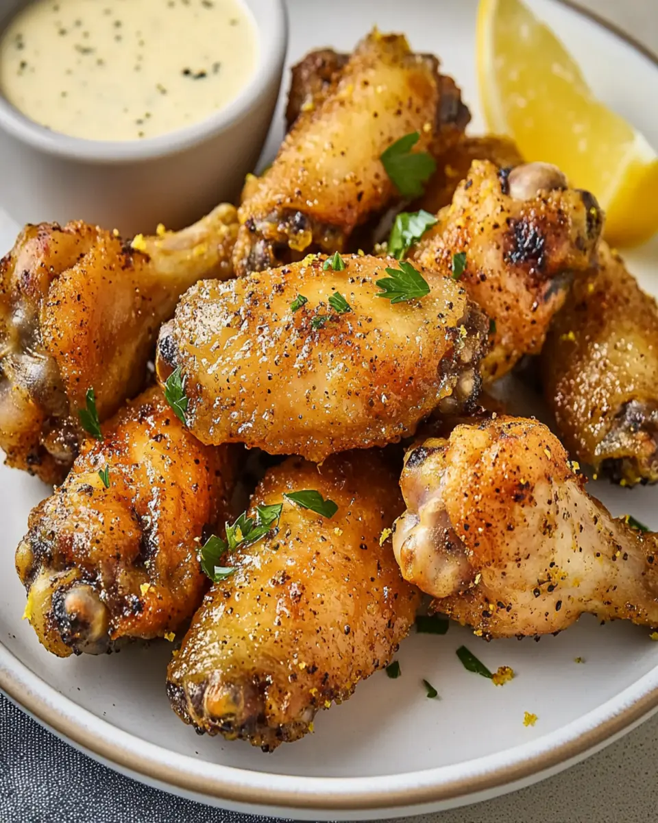 The Best Lemon Pepper Wings First Image First Image