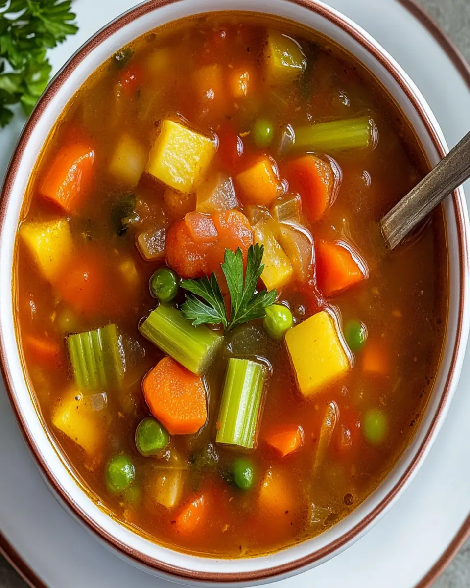 Grandma's Vegetable Soup First Image First Image