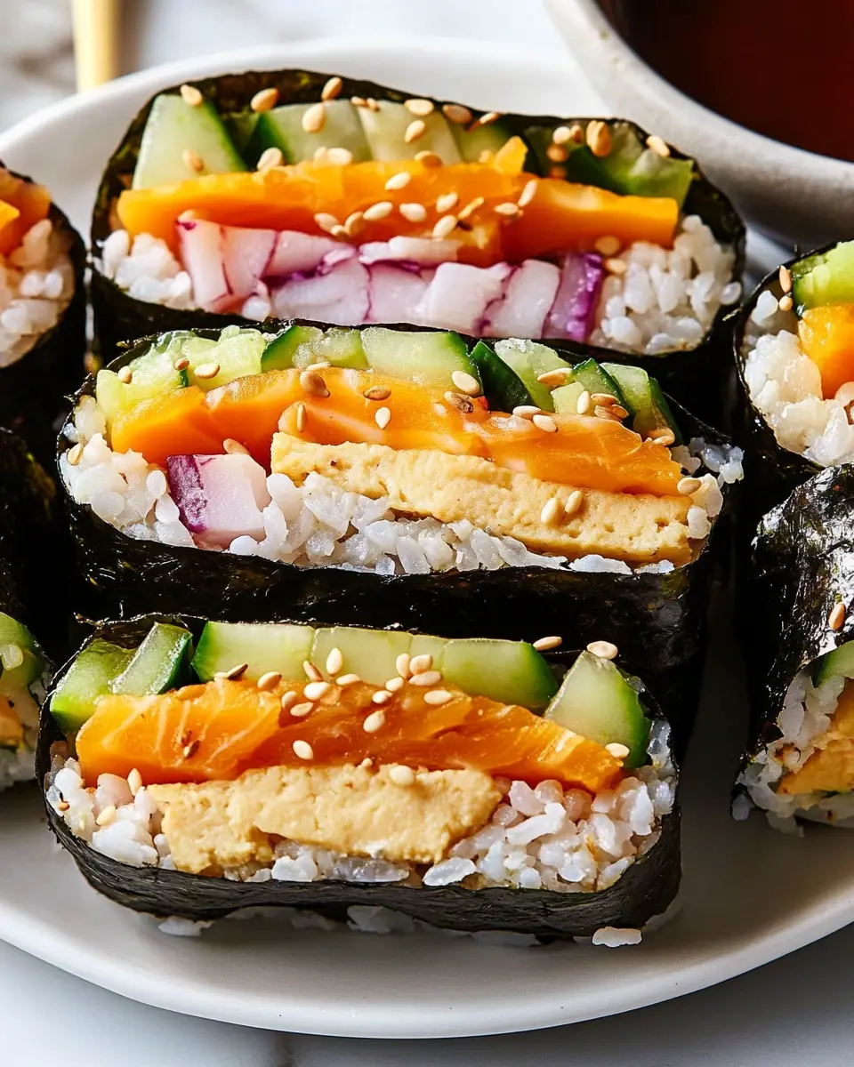 Sushi Sandwiches (Onigirazu) First Image First Image