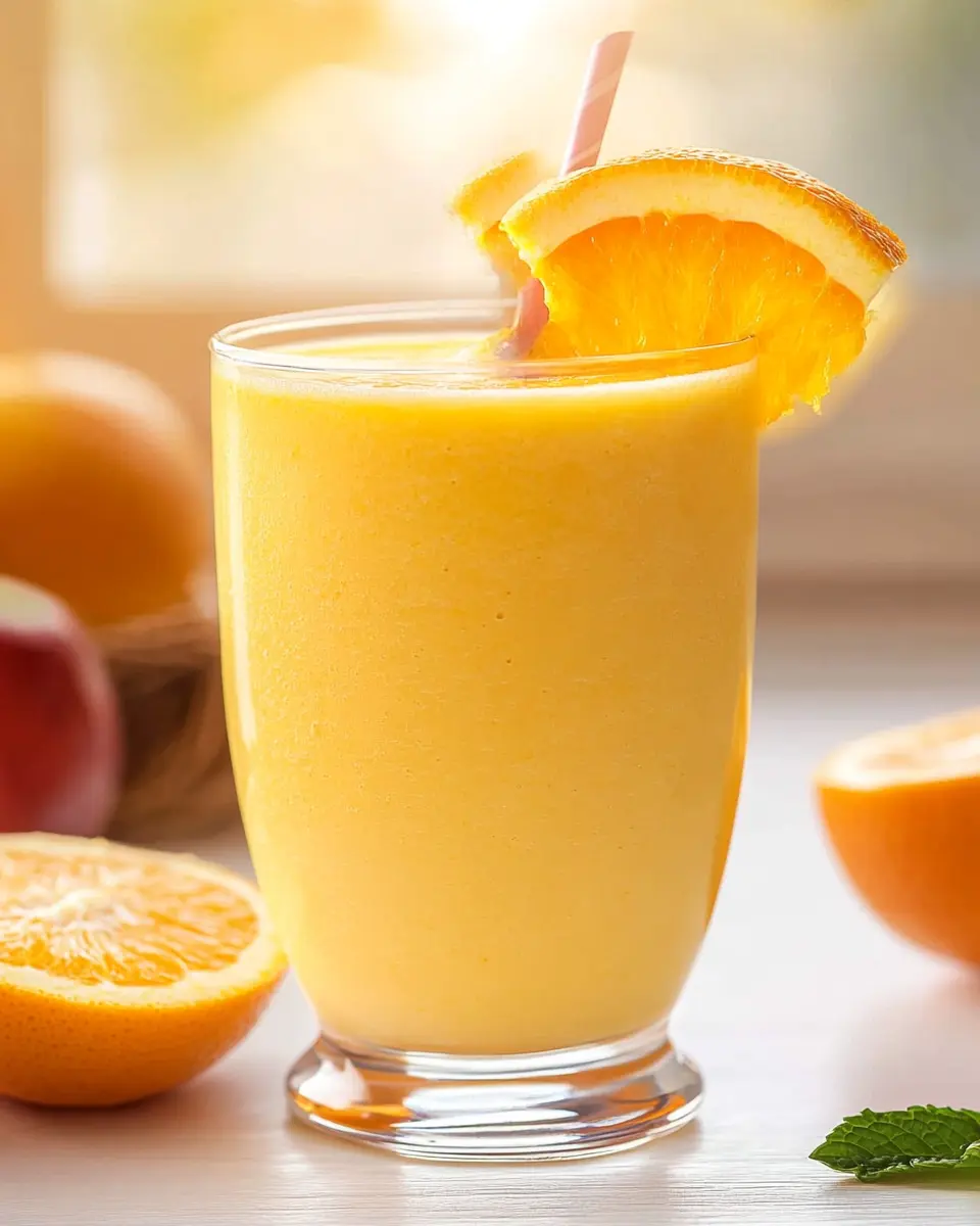 Orange Smoothie First Image First Image