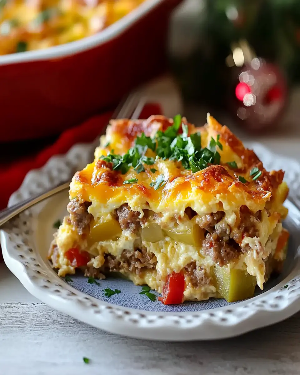 Christmas Brunch Casserole First Image First Image