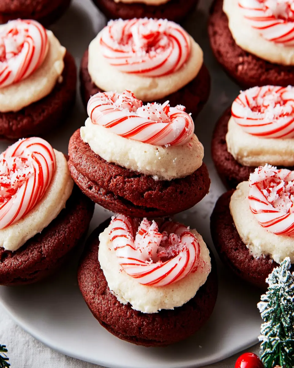Candy Cane Whoopie Pies First Image First Image