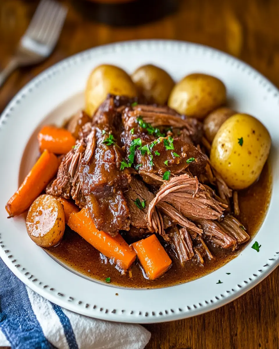 Cozy, Classic Pot Roast Recipe First Image First Image