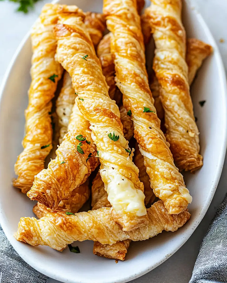 Puff Pastry Cheese Straws First Image First Image