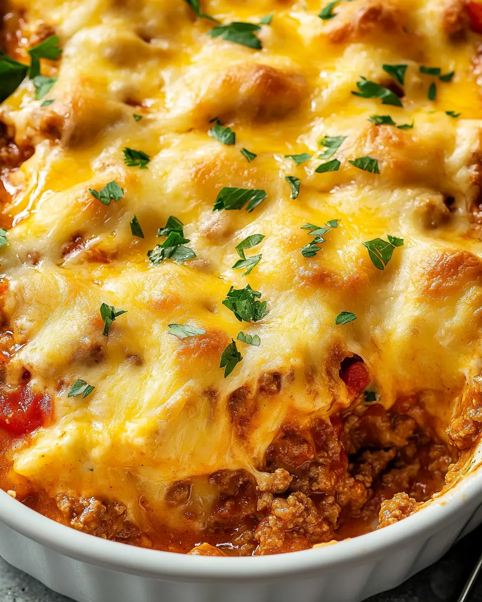 Sloppy Joe Casserole First Image First Image