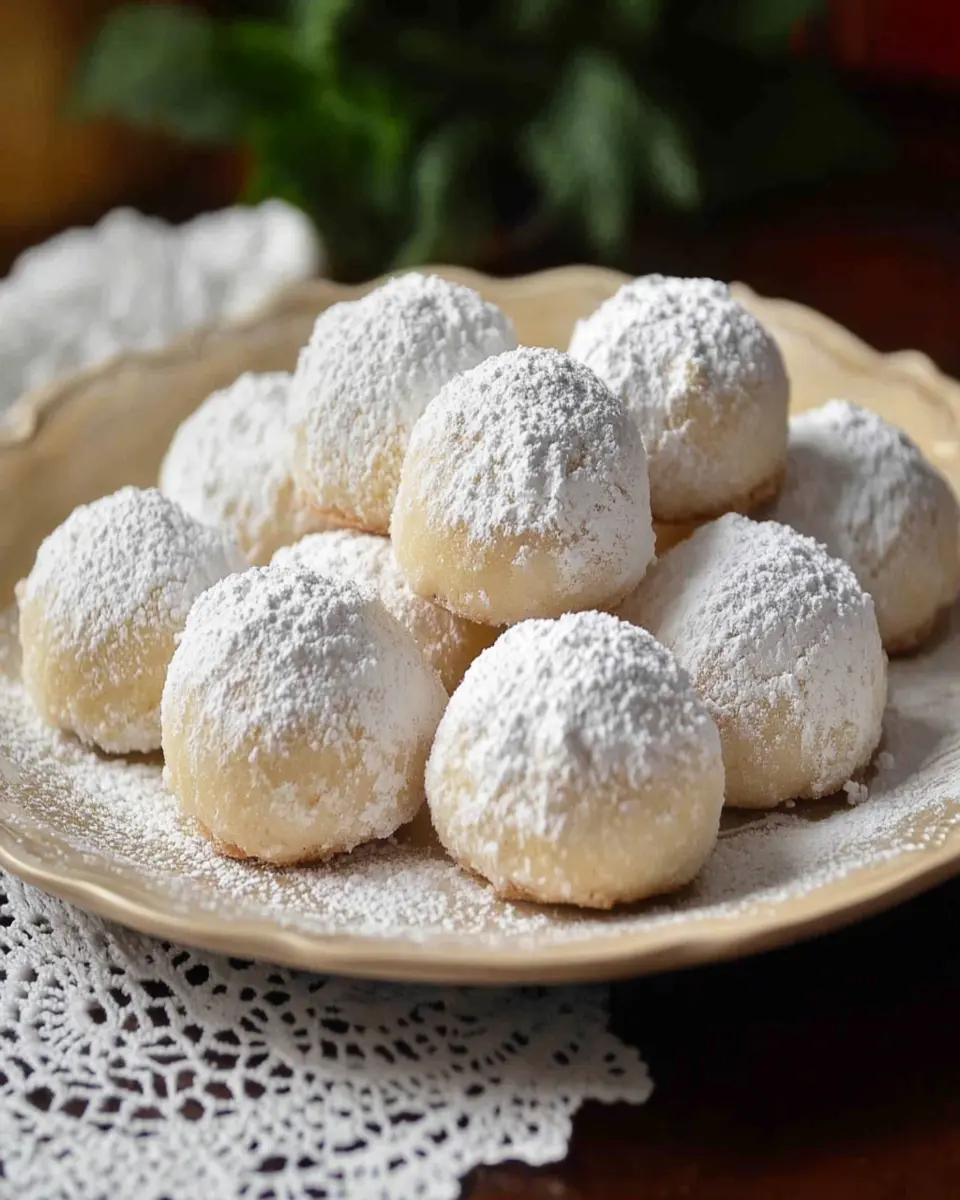 Russian Tea Cakes First Image First Image