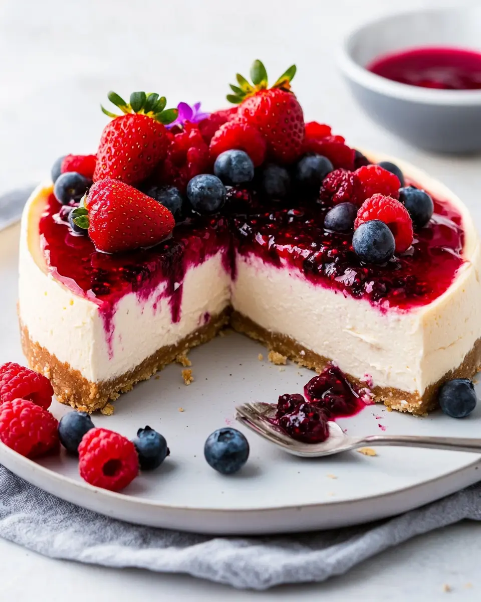Vegan Cheesecake First Image First Image