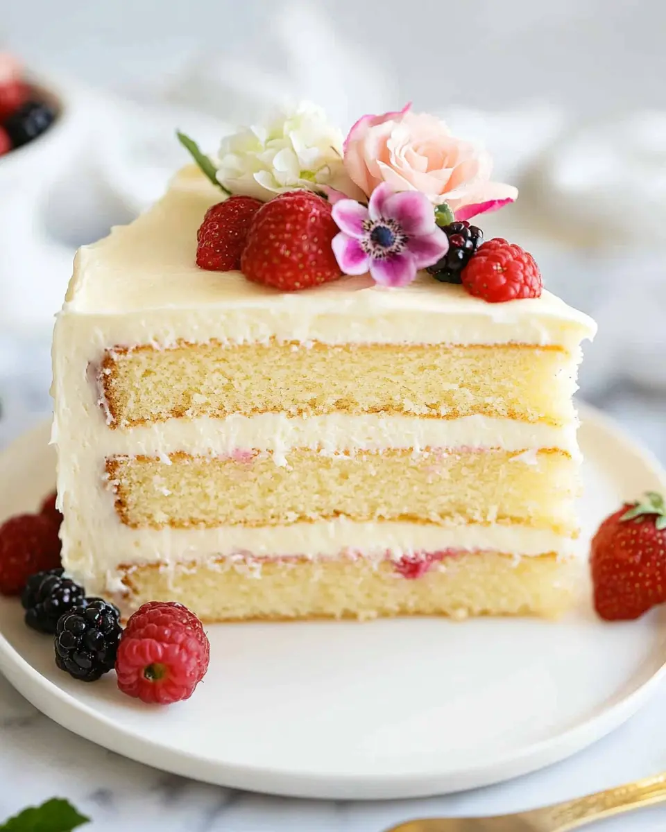 Butter Cake (sponge cake) First Image First Image