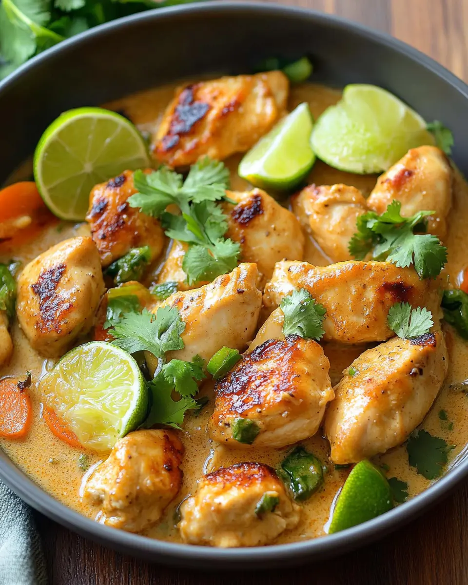 Thai Coconut Chicken First Image First Image