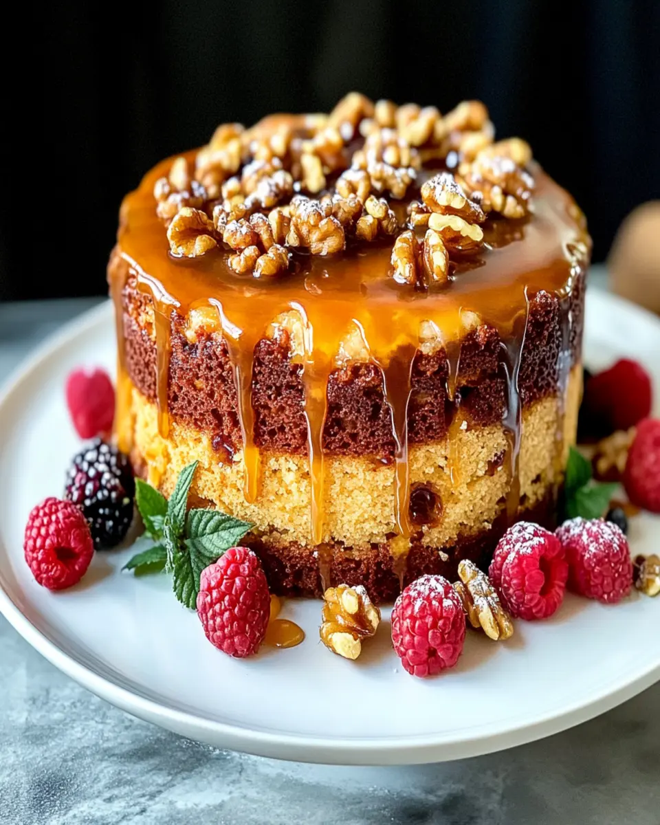 Boozy Irish Whiskey Cake First Image First Image