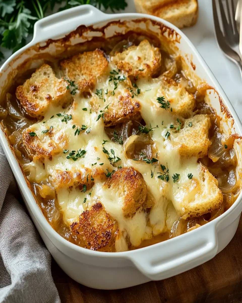 French Onion Soup Casserole First Image First Image