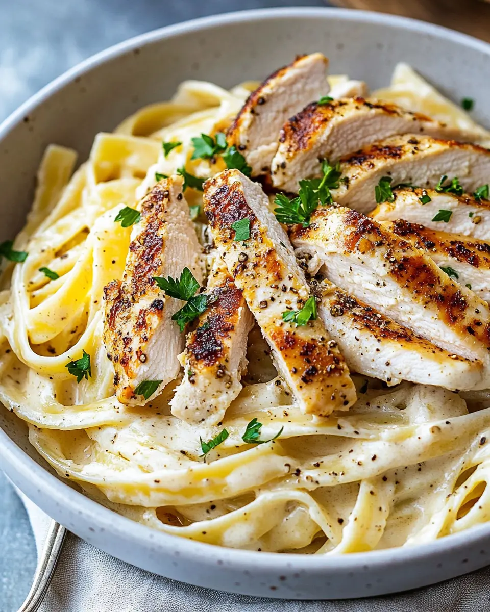 Chicken Alfredo Recipe First Image First Image