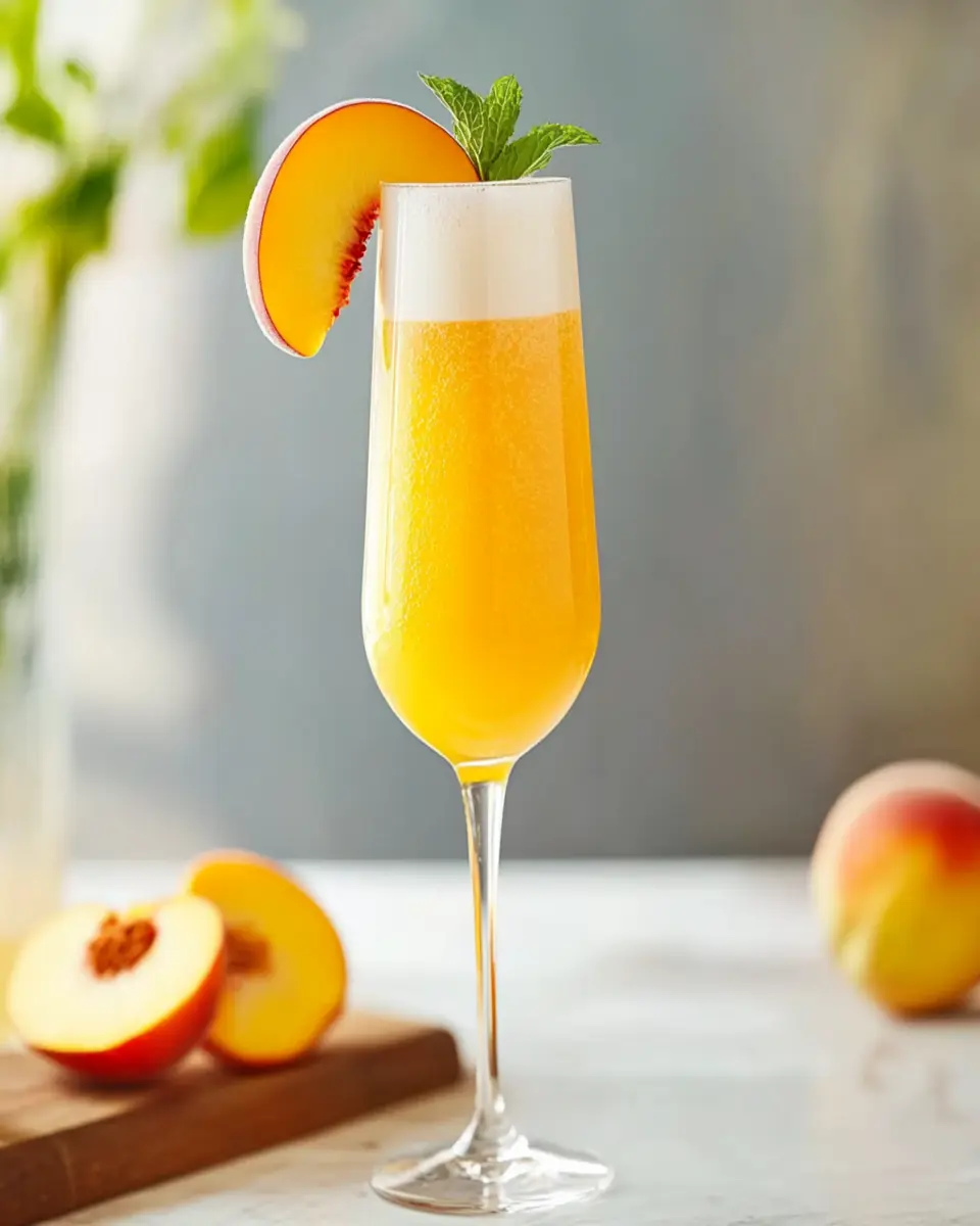 Peach Bellini First Image First Image