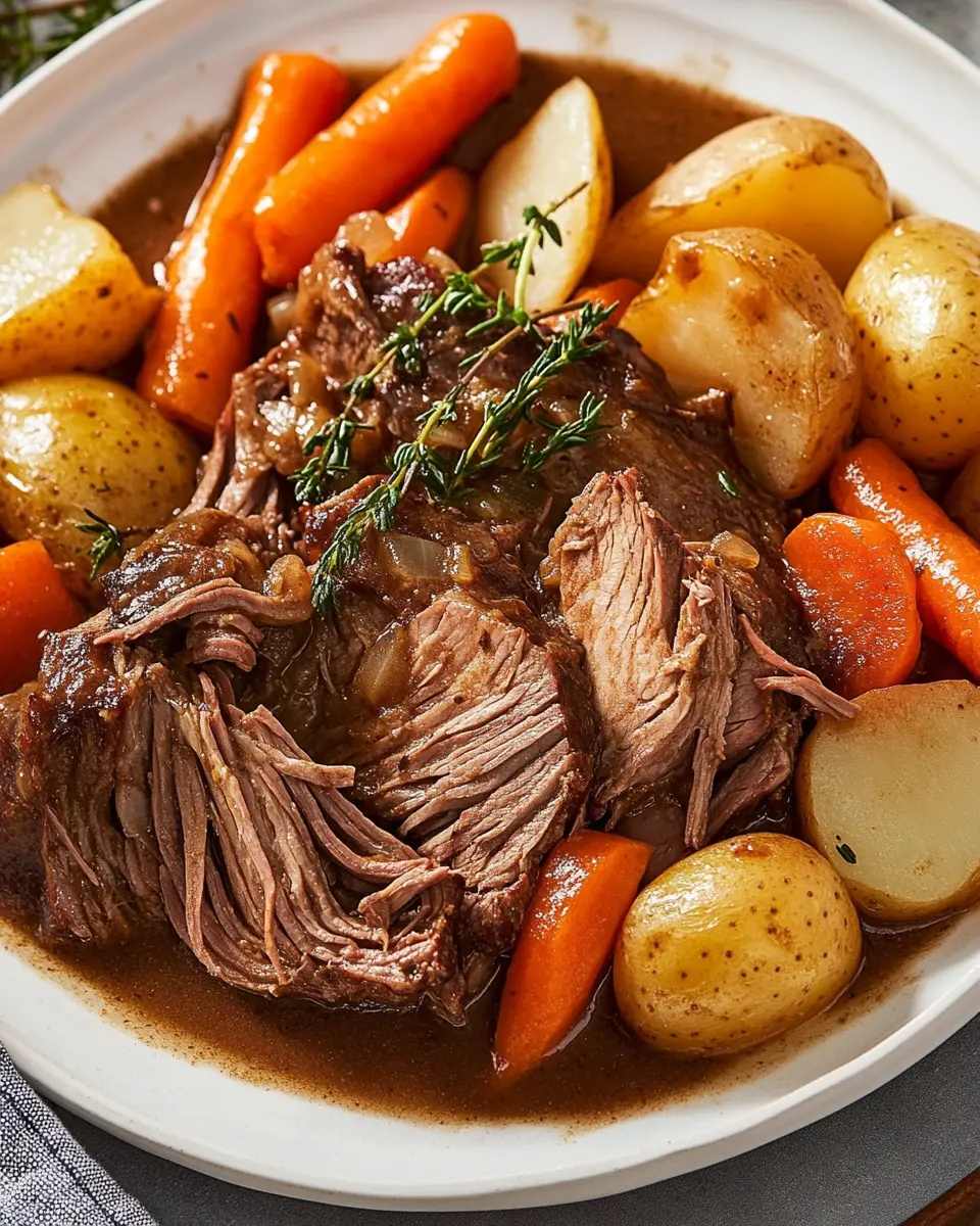 Slow-Cooker Pot Roast First Image First Image
