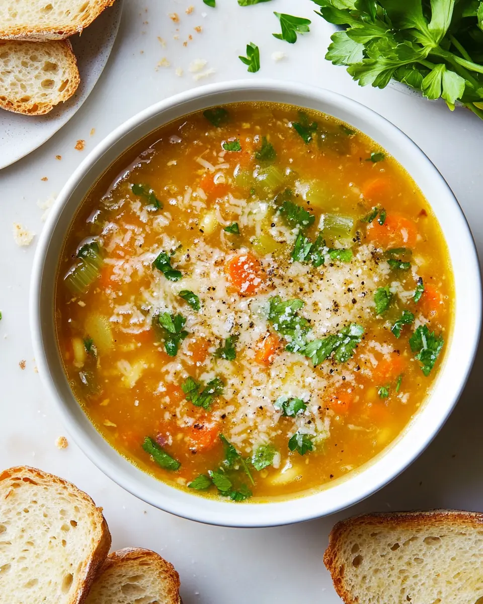 Italian Penicillin Soup First Image First Image