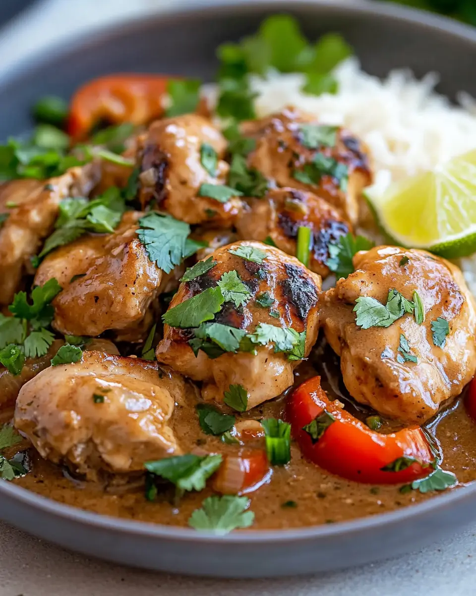 Thai Coconut Chicken First Image First Image