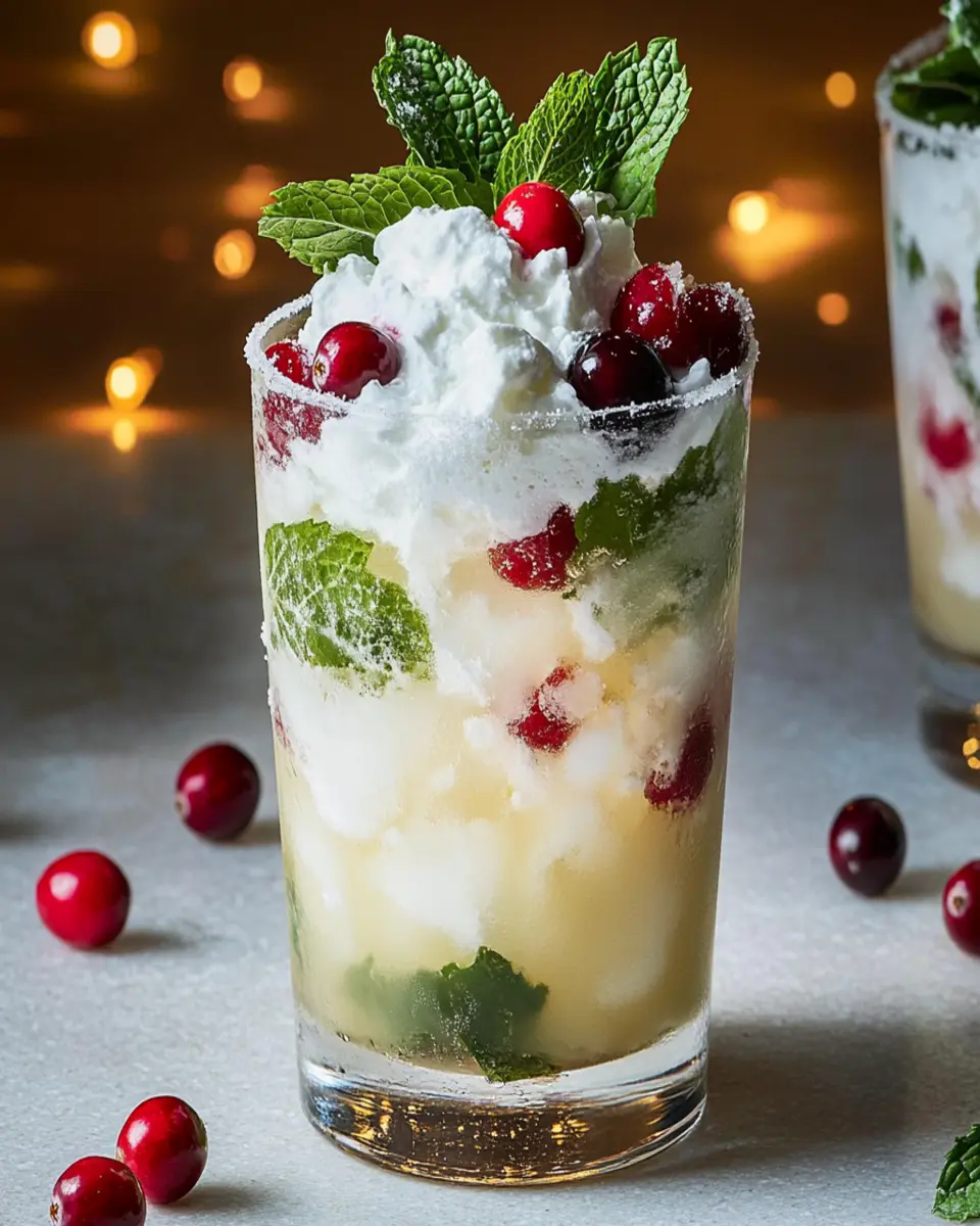 White Christmas Mojito First Image First Image