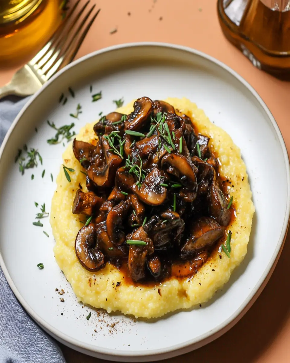 Polenta with Wild Mushroom Ragu First Image First Image