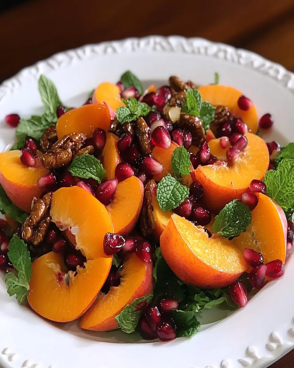 Persimmon and Pomegranate Salad First Image First Image